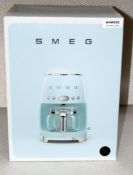 1 x SMEG Drip Filter Coffee Machine In Black - Capacity: 1.4L - Original Price £179.95