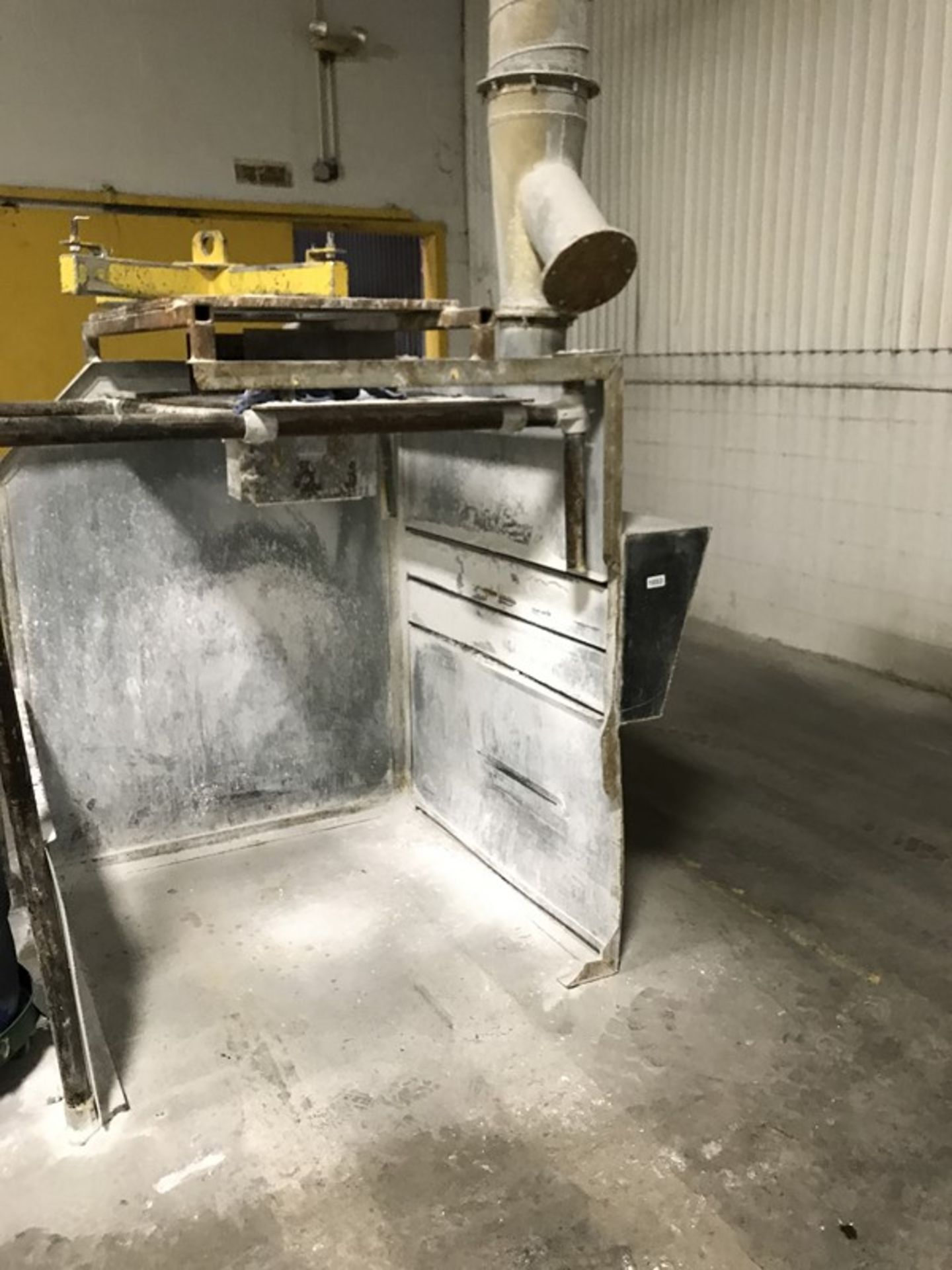 Bulk Tote Bag Dust Collection Station.