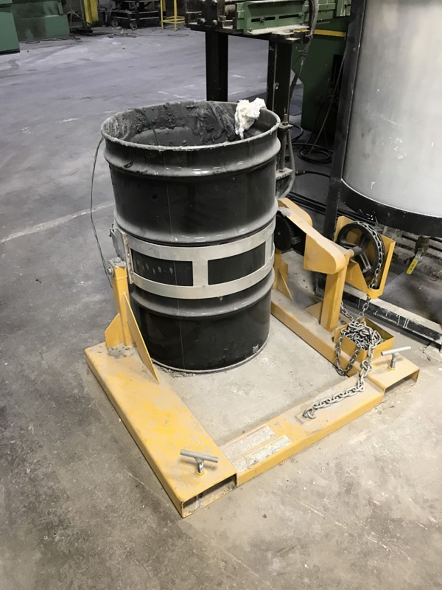 55 gallon drum tilting stand.