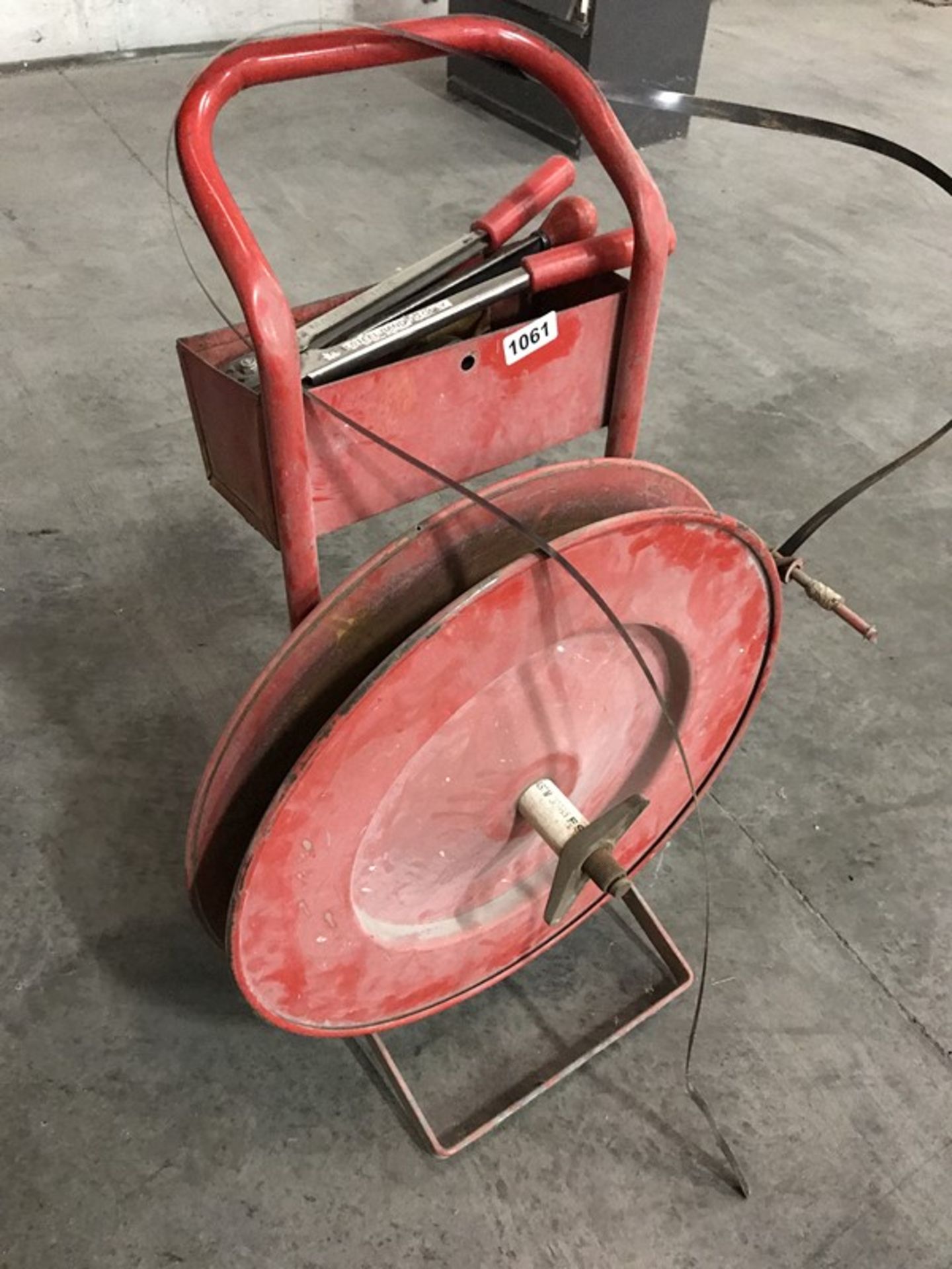 3 Pcs. Banding cart, dump hopper, and bubble wrap. - Image 5 of 12