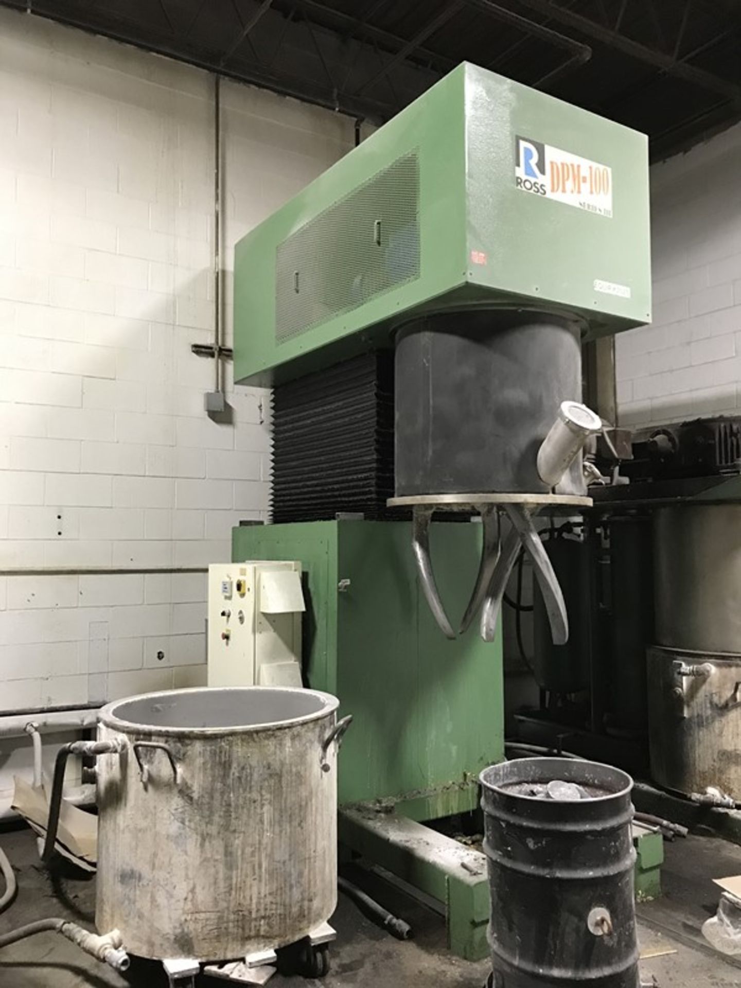 Ross 100 Gallon Stainless Double Planetary Mixer