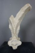 Gothic ornament in stone on base H51