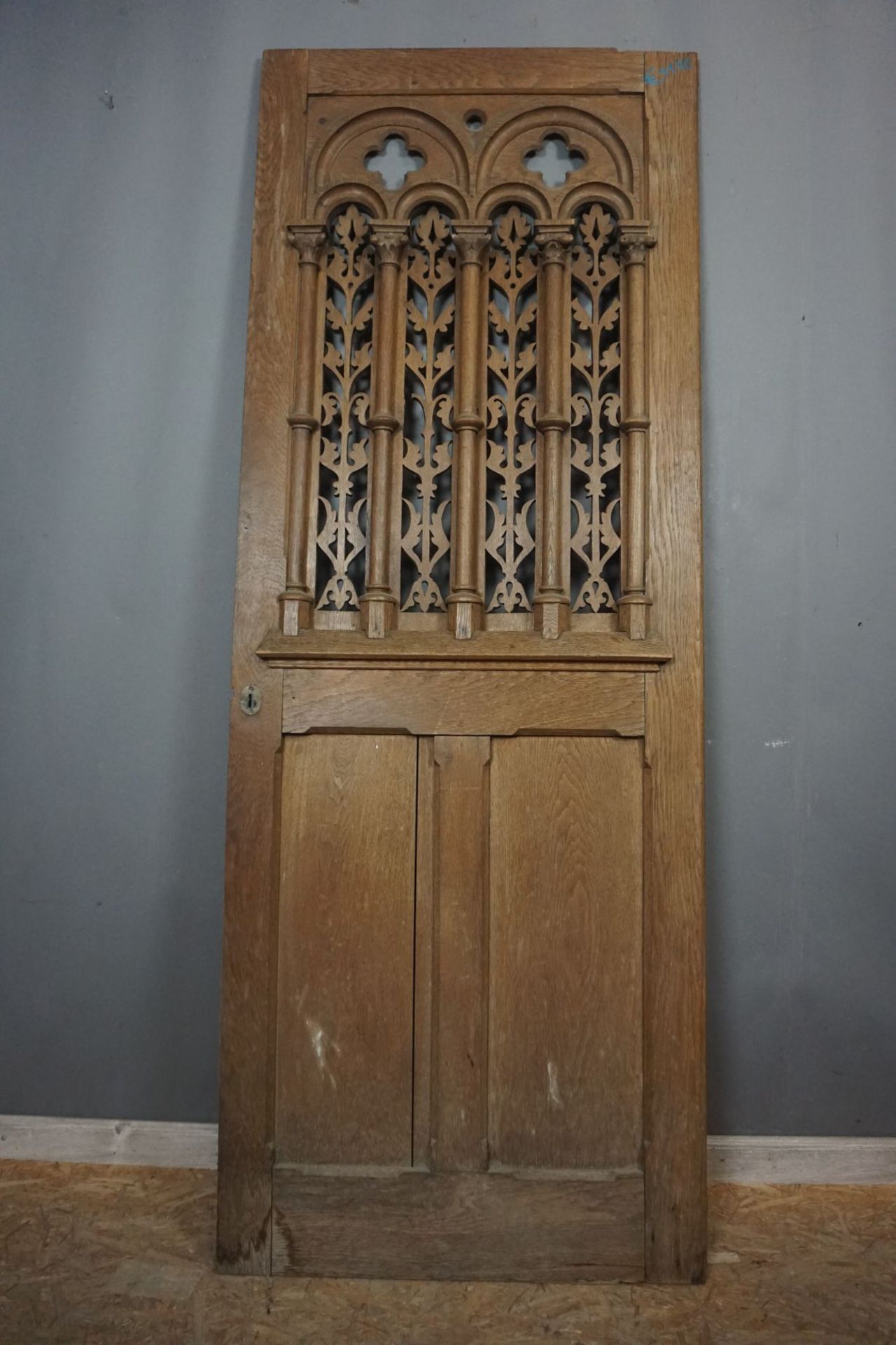 Door in Oak, 19th H180x67