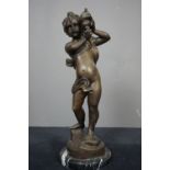 Putti in bronze H40