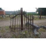 Couple of fences in wrought iron H180x200