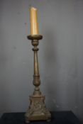 Candlestick in copper 19th H75