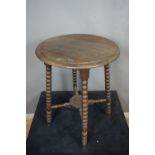 Table / base in wood H65x30