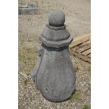 Decorative ornament in Bluestone H95x50x42