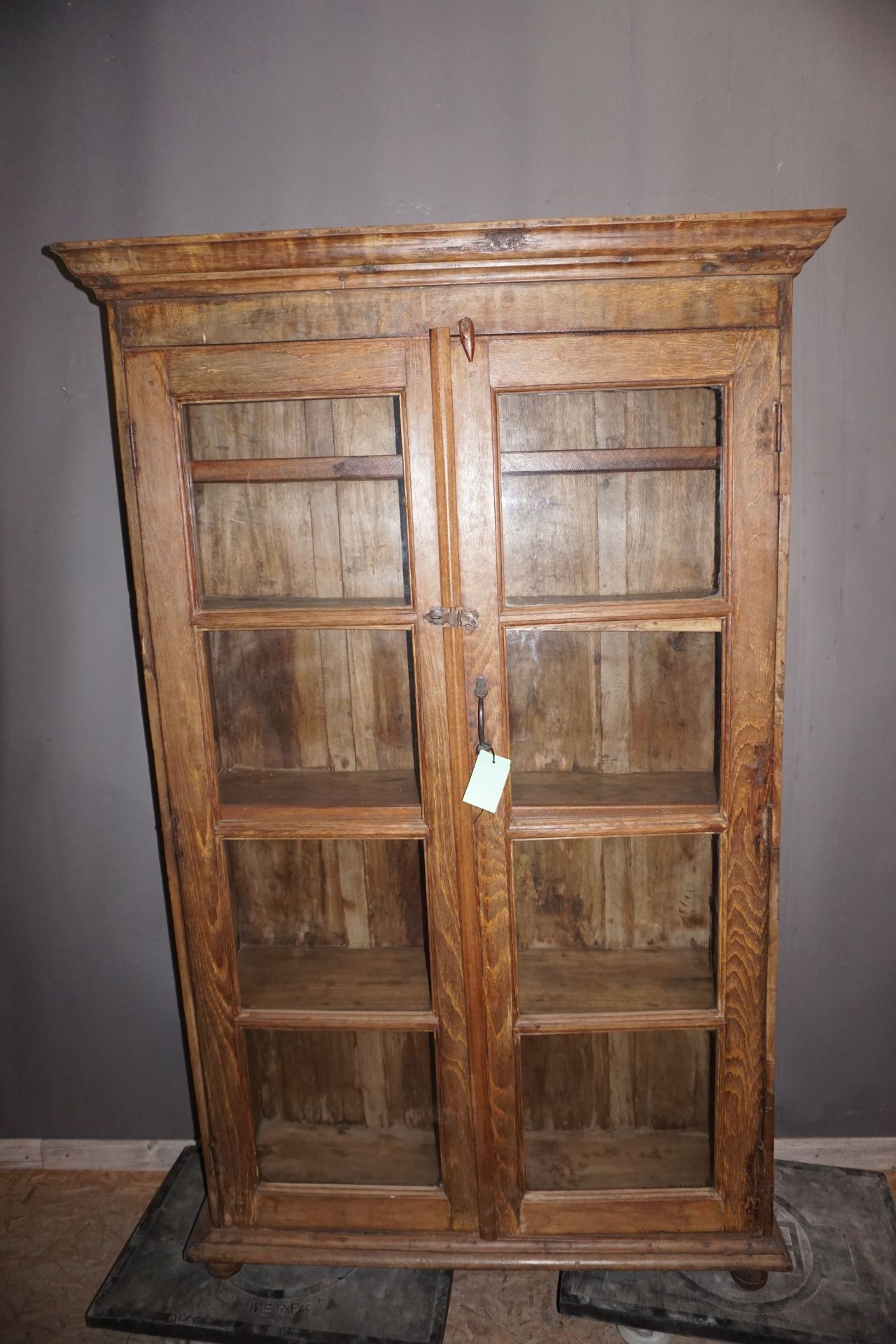 Cupboard in oak 19th H170x105x34