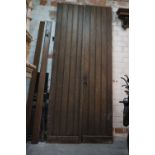 Double gate in oak 19th H360x157