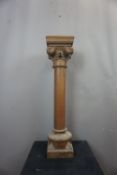 Neogotic column in wood H80x18