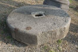 Millstone in granite H30x150