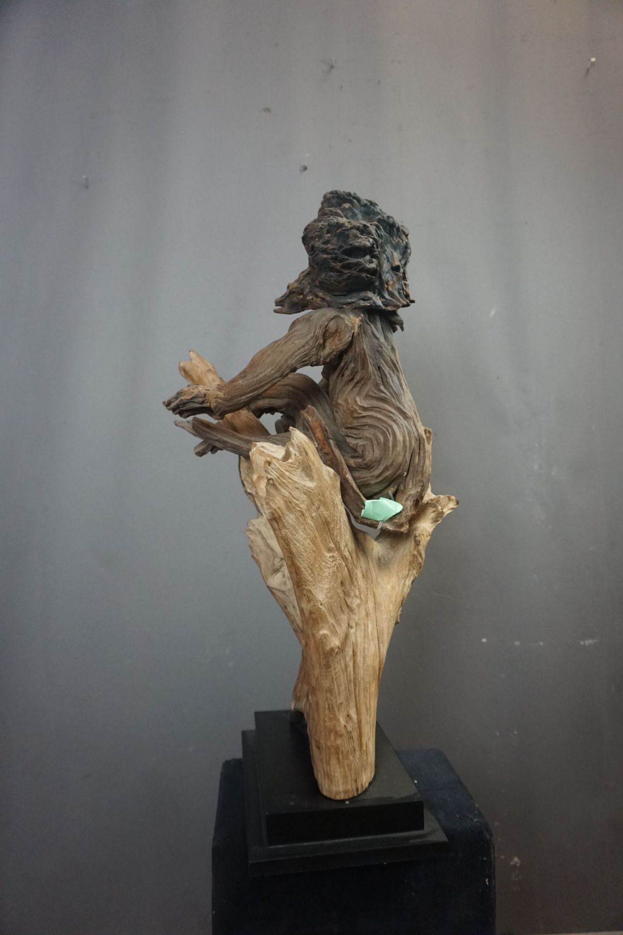Decorative sculpture from root wood H70x40x35 - Bild 4 aus 4