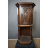 NeoGotic, Credence in Oak 19th H134x54x41