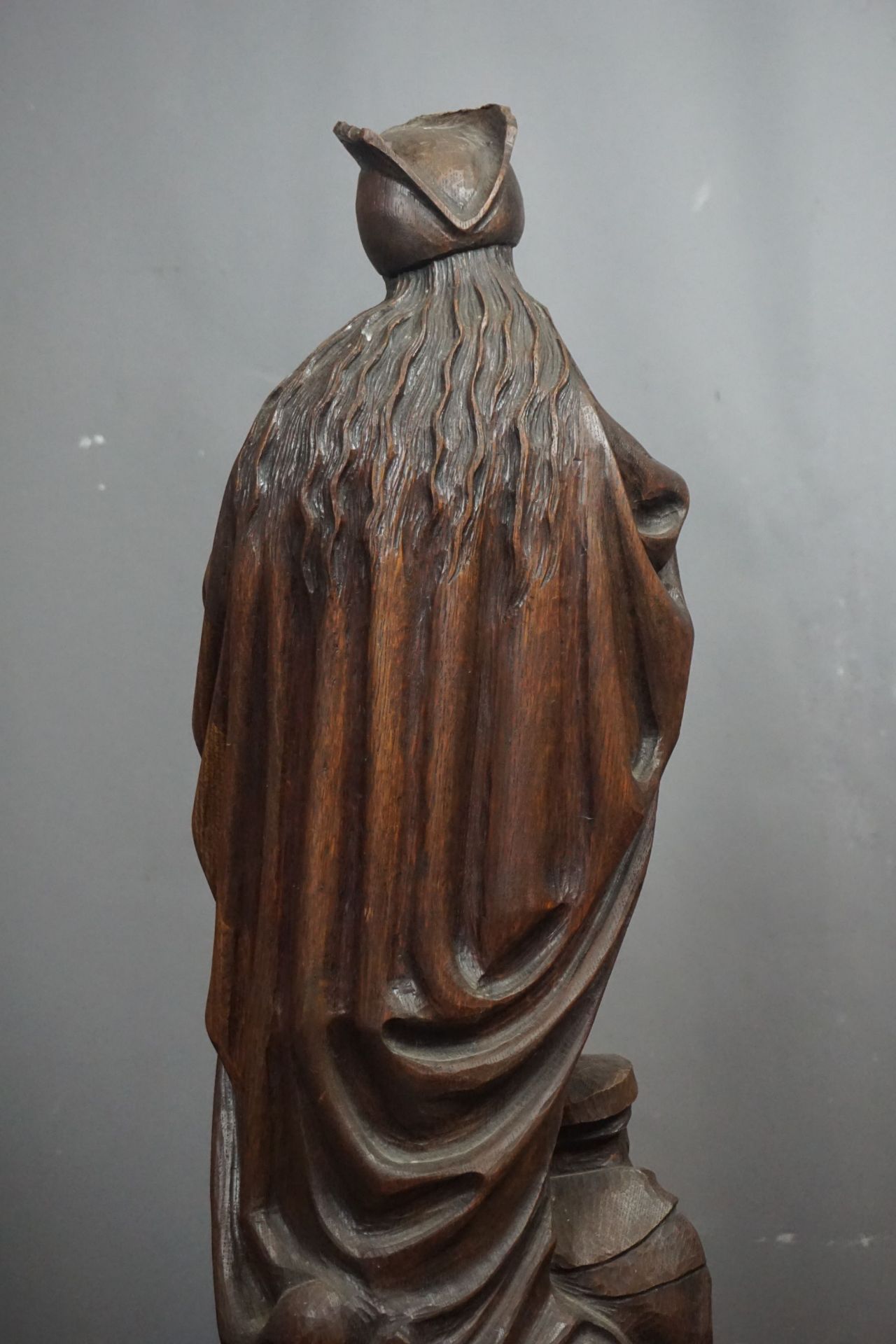 Sculpture in Oak 19th, W Arras H60 - Bild 2 aus 2