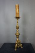 Candlestick in bronze 19th H67