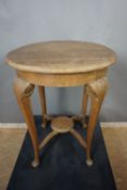 Side table, Console in wood Art Deco H76x60