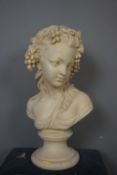 Bust in biscuit, Paris, H43