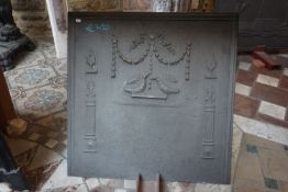 Fireplace in cast iron H62x62