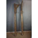 Couple Wooden columns H255