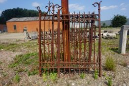 Fences in wrought iron H225x400
