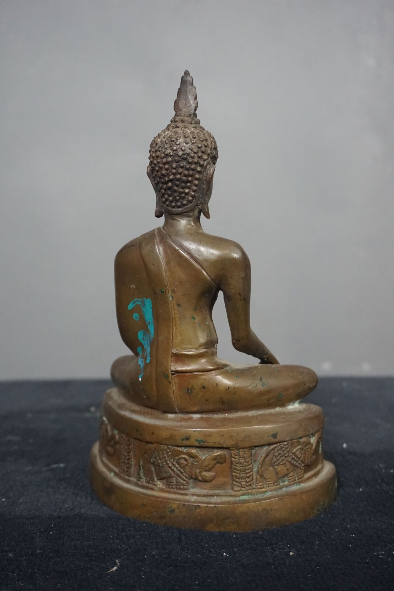 BOUDDHA statue in bronze H22 - Image 2 of 2