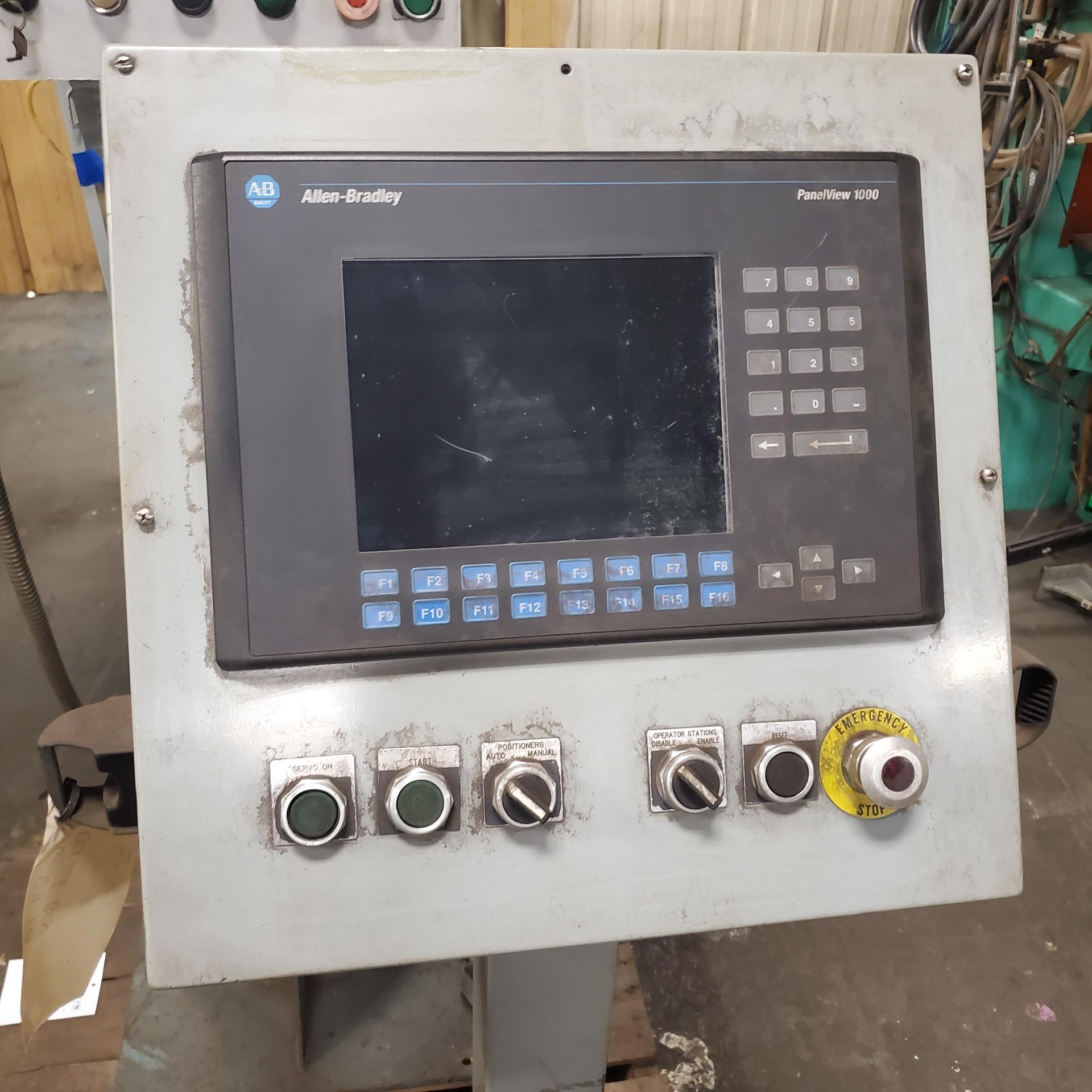 (3) Control Panels, (2) with Allen Bradley Proview Touch Panels, Loading Fee $10 - Image 2 of 4