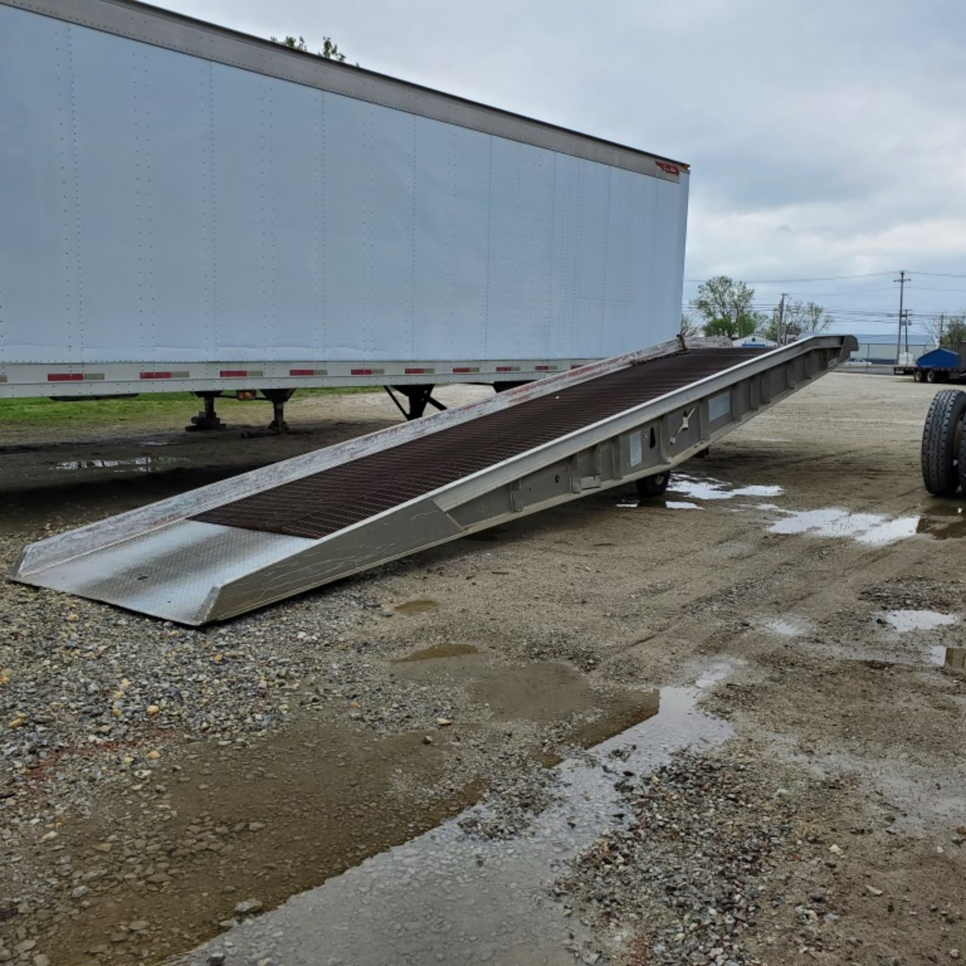 Yard King Mobile Yard Ramp Model ST307036LP, s/n 981077, Single Axle, 60" W x 30' Ramp w 6'