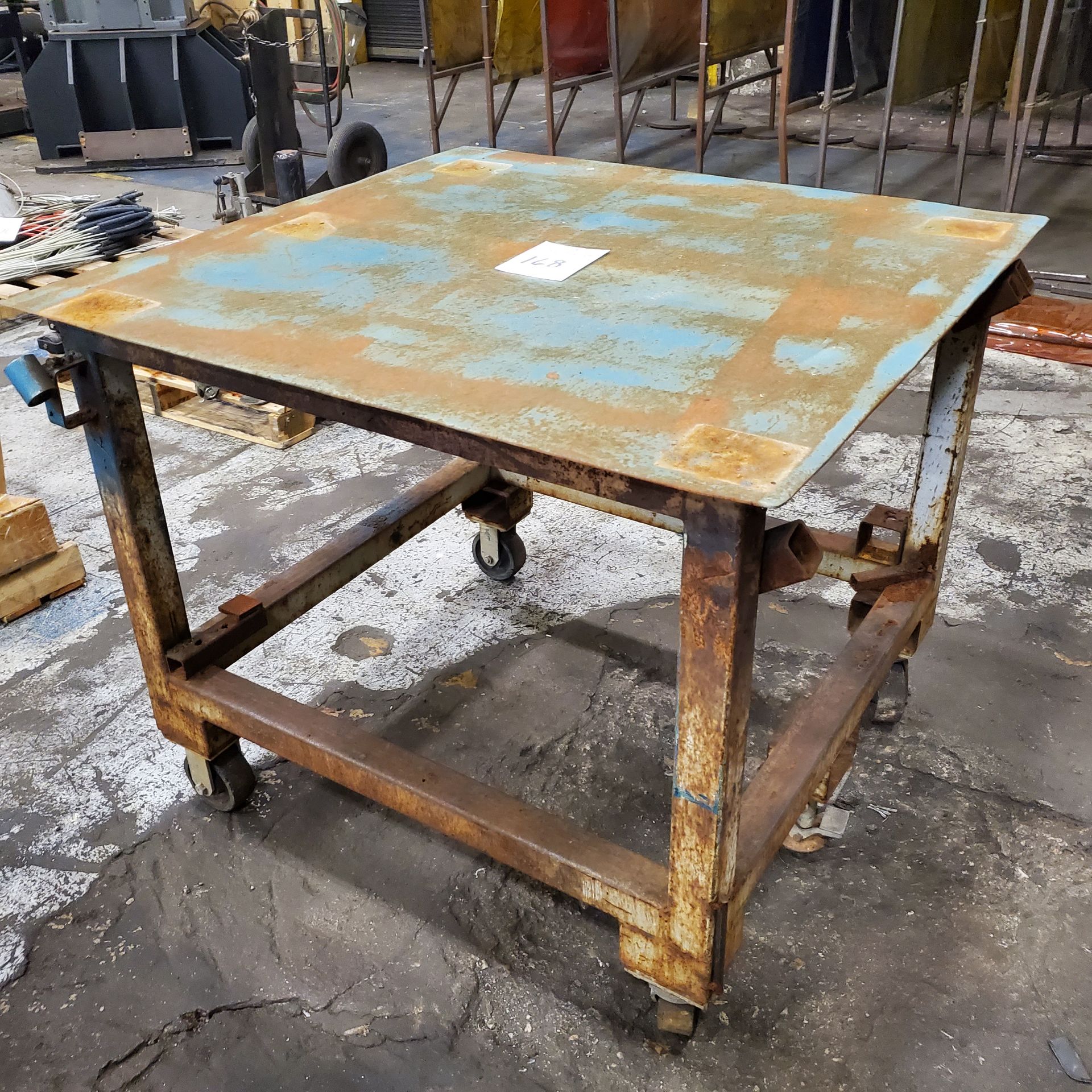 Portable Welding Table 42" x 44" x 36" H