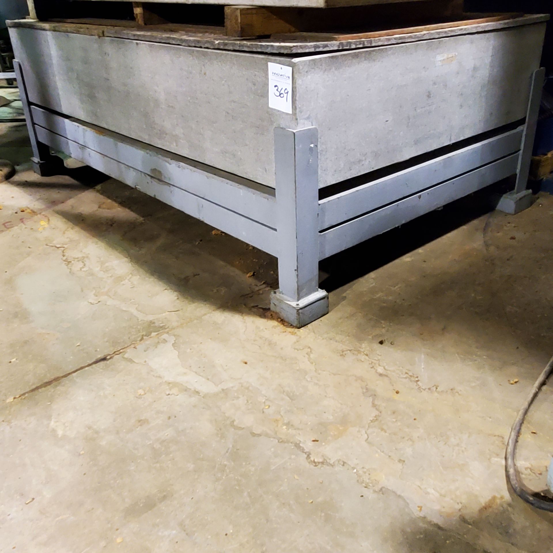 Granite Surface Plate, 5' x 8' x 16" with Stand, Loading Fee $75 - Image 2 of 2