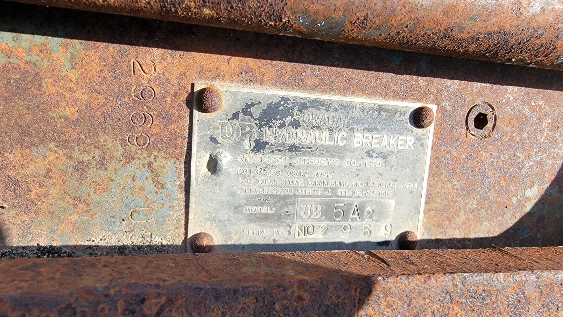 UBS Hydraulic Breaker for Excavator - Image 2 of 2