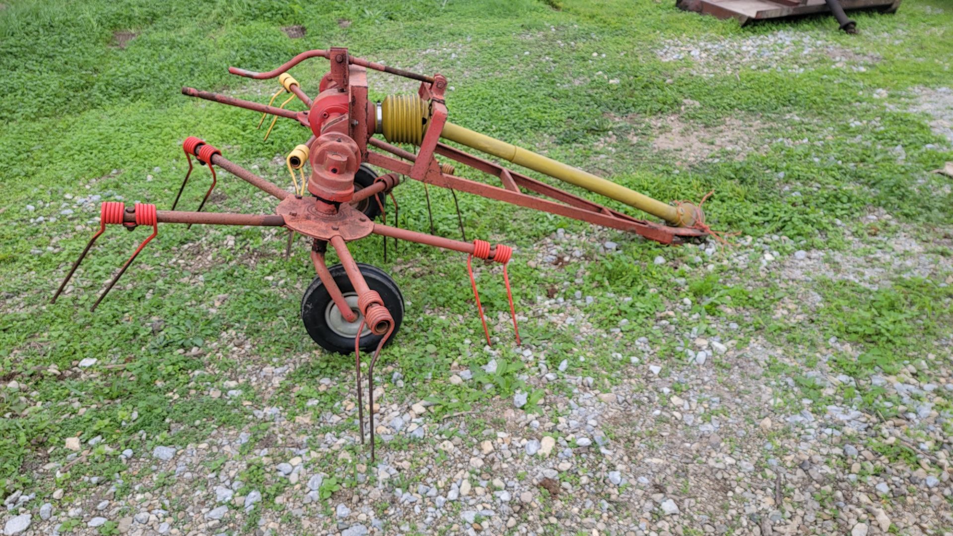 2 Rotor Hay Tedder, PTO Drive, 84" Wide
