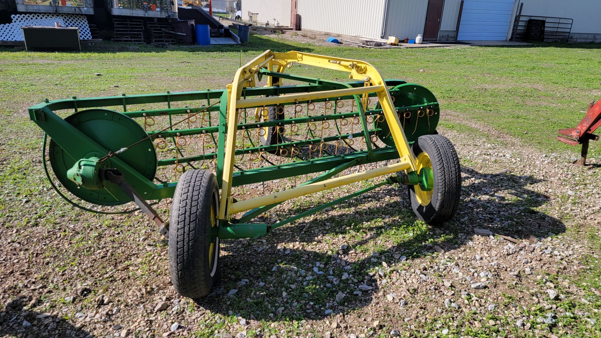 John Deere 640 Hay Rake, 9 ft. Wide - Image 6 of 8