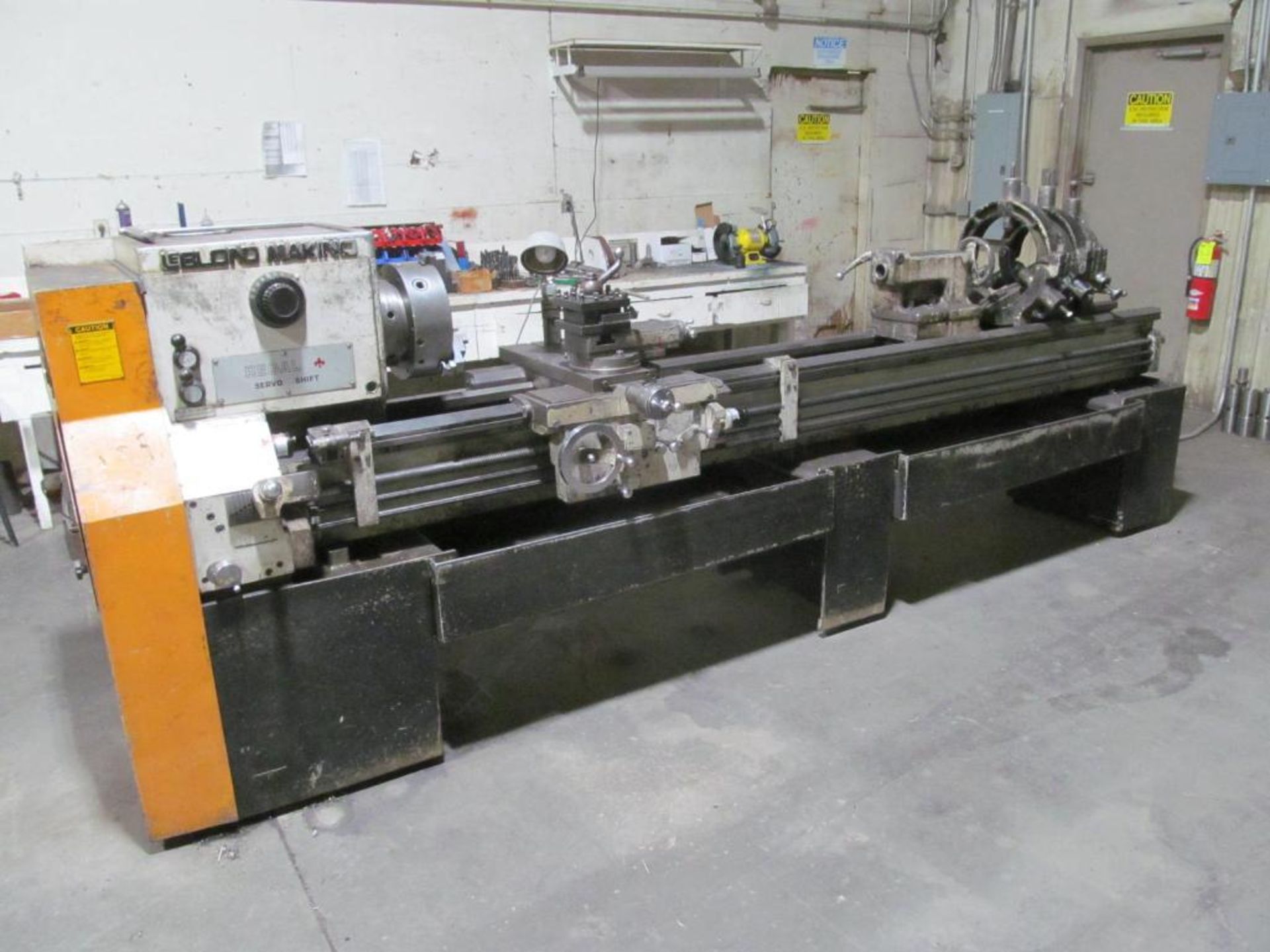 LeBlond-Regal Servo Shift 17" x 80" Engine Lathe, S/N 14E-669, 3" Spindle Hole, 40 to 1600-RPM, with