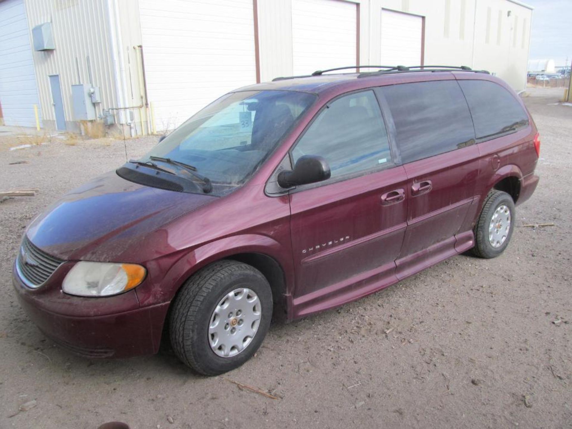 Chrysler Town & Country LX Full Mobility Kneeling Mini Van, VIN: 2C4GD44311R390145 (New 2001), with