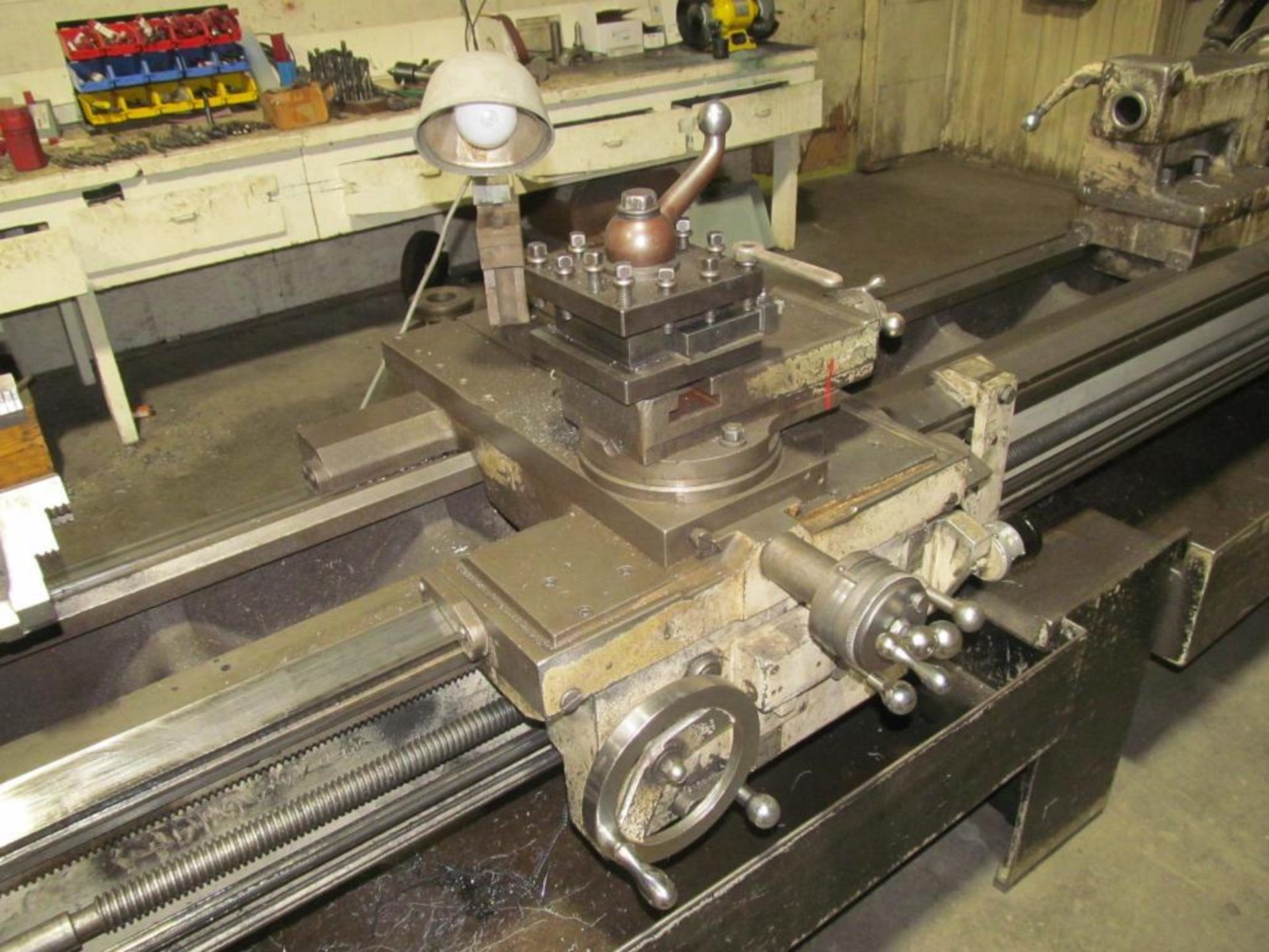 LeBlond-Regal Servo Shift 17" x 80" Engine Lathe, S/N 14E-669, 3" Spindle Hole, 40 to 1600-RPM, with - Image 3 of 5