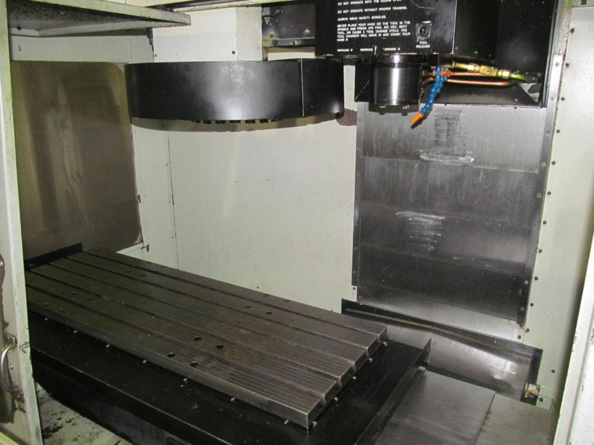 Haas VF-4 CNC Vertical Machining Center, S/N 2549 (New 1993), 18" x 52" Table, Travels: X-50"; Y-20" - Image 3 of 6