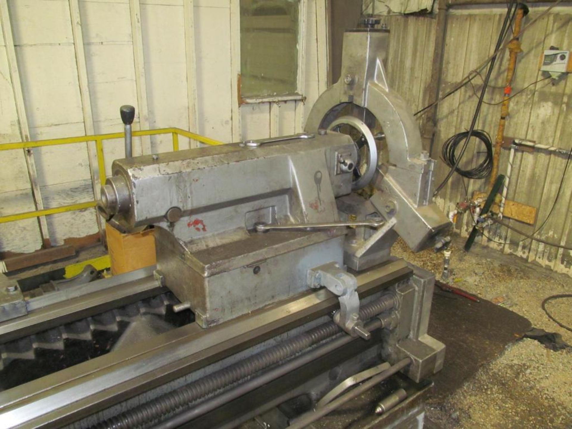 Mazak 30" x 118" Oil Field Lathe, S/N NA (New 1976), 12.5" Spindle Hole, 5 to 300-RPM, with 24" 4-Ja - Image 4 of 7