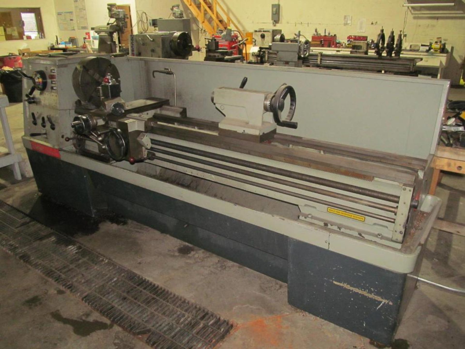 Clausing Colchester 17" x 75" Engine Lathe, S/N 7/0221/16445DD, 3" Spindle Hole, 20 to 1600-RPM, wit - Image 2 of 5