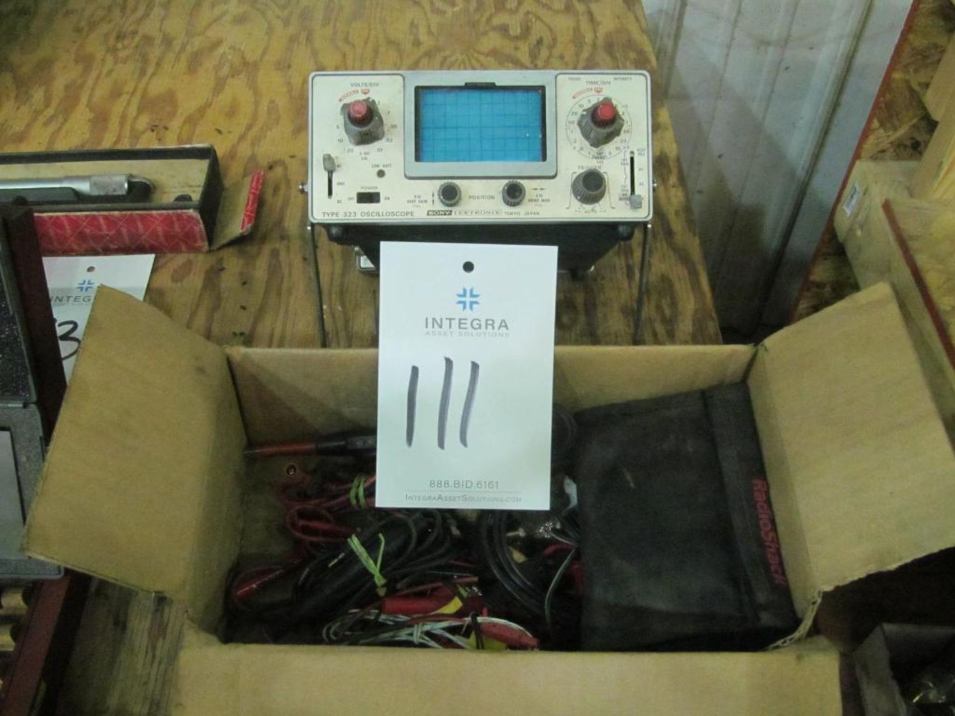 Sony Tektronix #323 Oscilloscope (Building C)