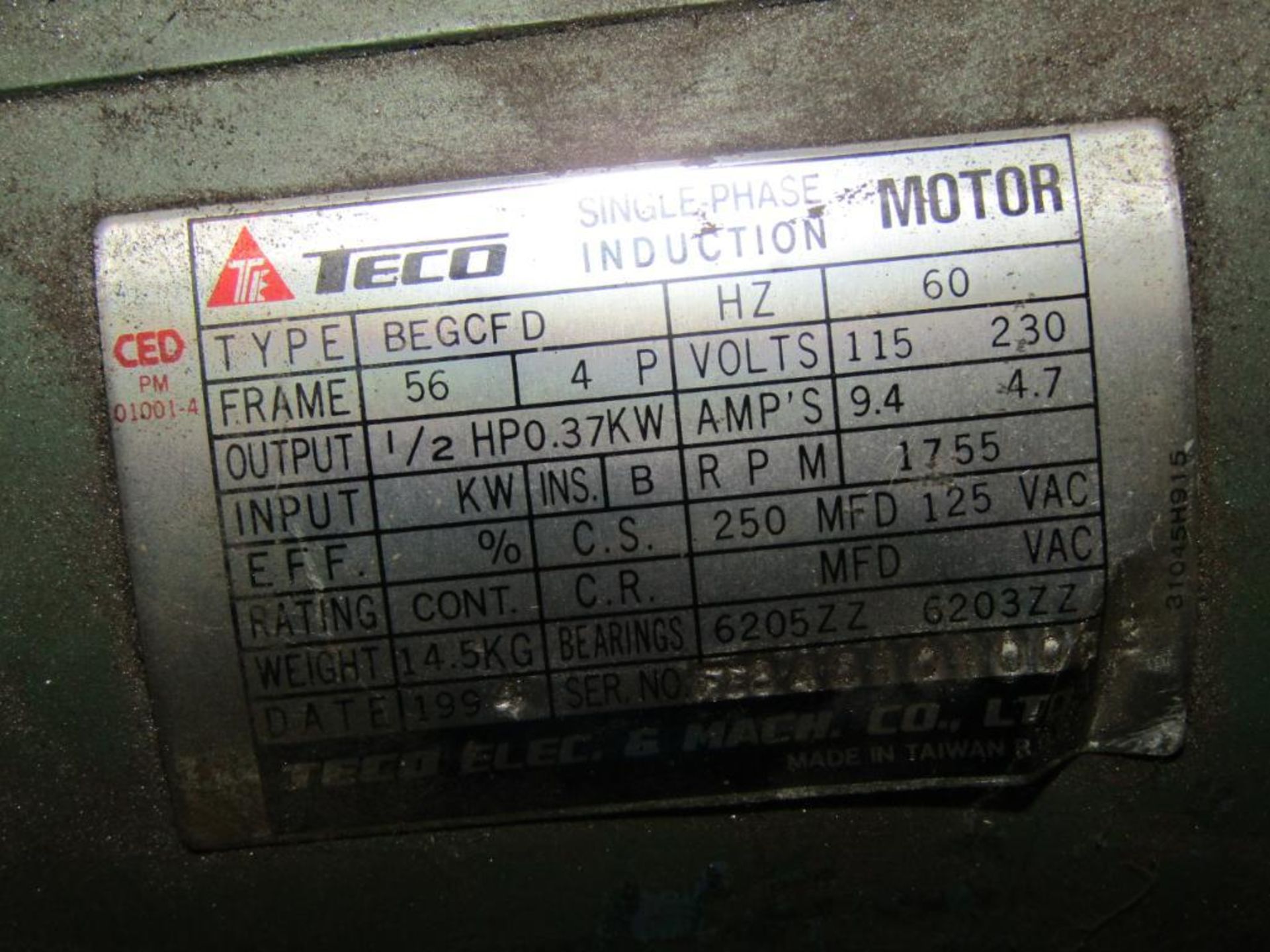 Wellsaw 600 Horizontal Bandsaw; S/N 11948; (Not in Working Condition) - Image 3 of 3