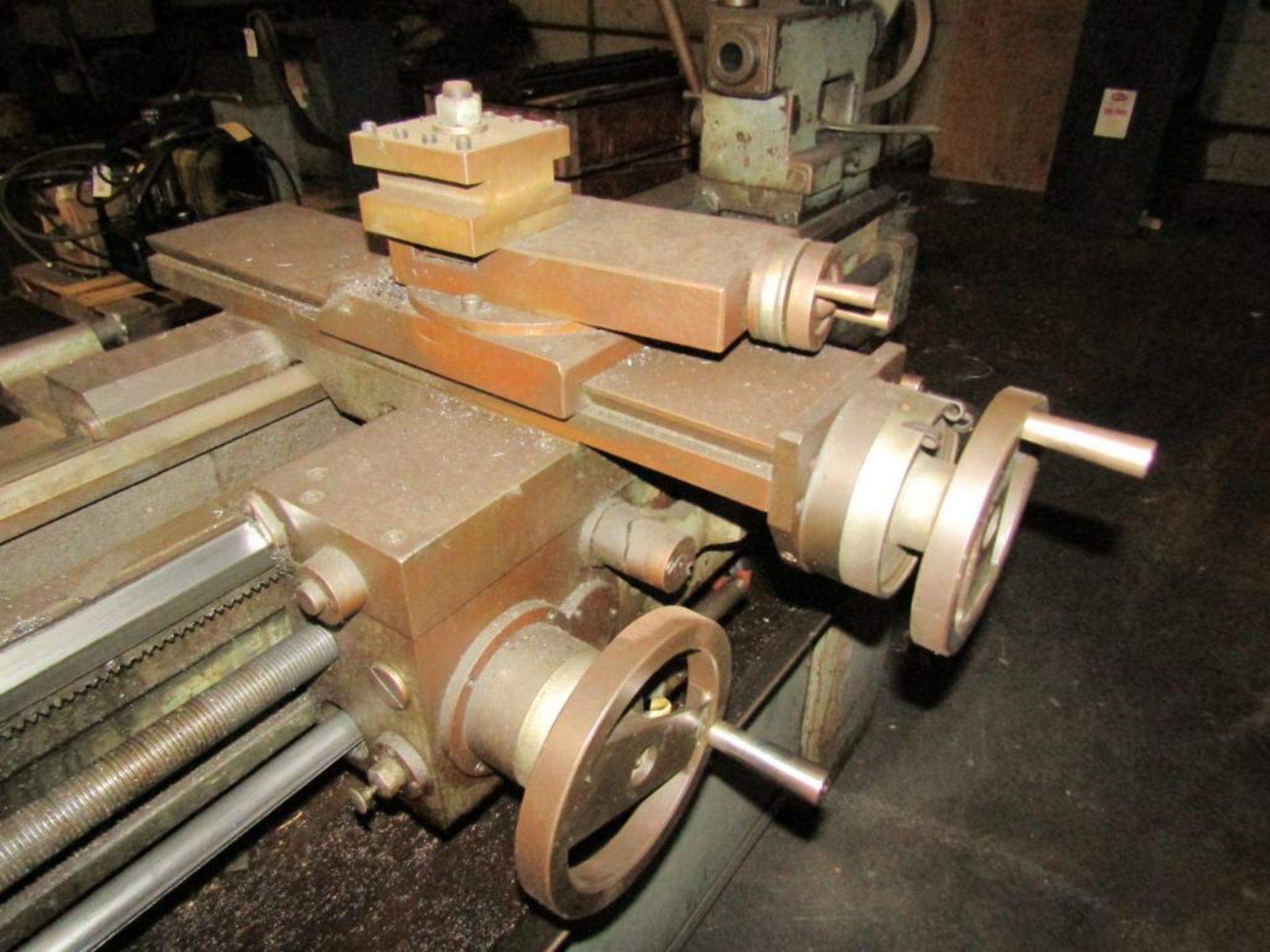 Sheldon 15 15" x 40" Engine Lathe; 1-1/4" Hole Through Spindle, 22 to 1250-RPM, with 10" 4-Jaw Chuck - Image 4 of 8