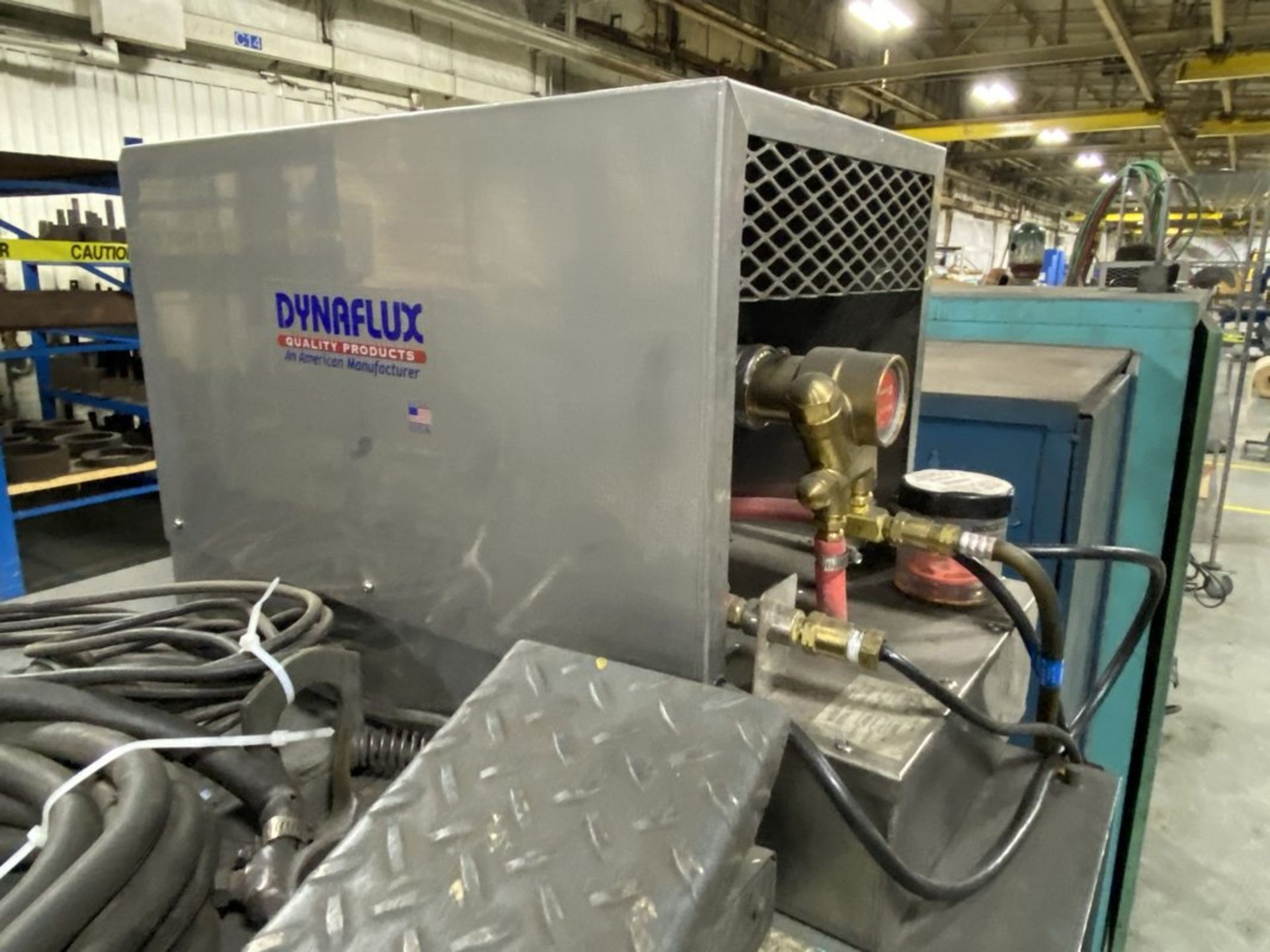 Lincoln Ideal Arc Tig 300/300 300-Amp TIG Welder, S/N AC-588300, with Dyna Flux Cooler - Image 5 of 5