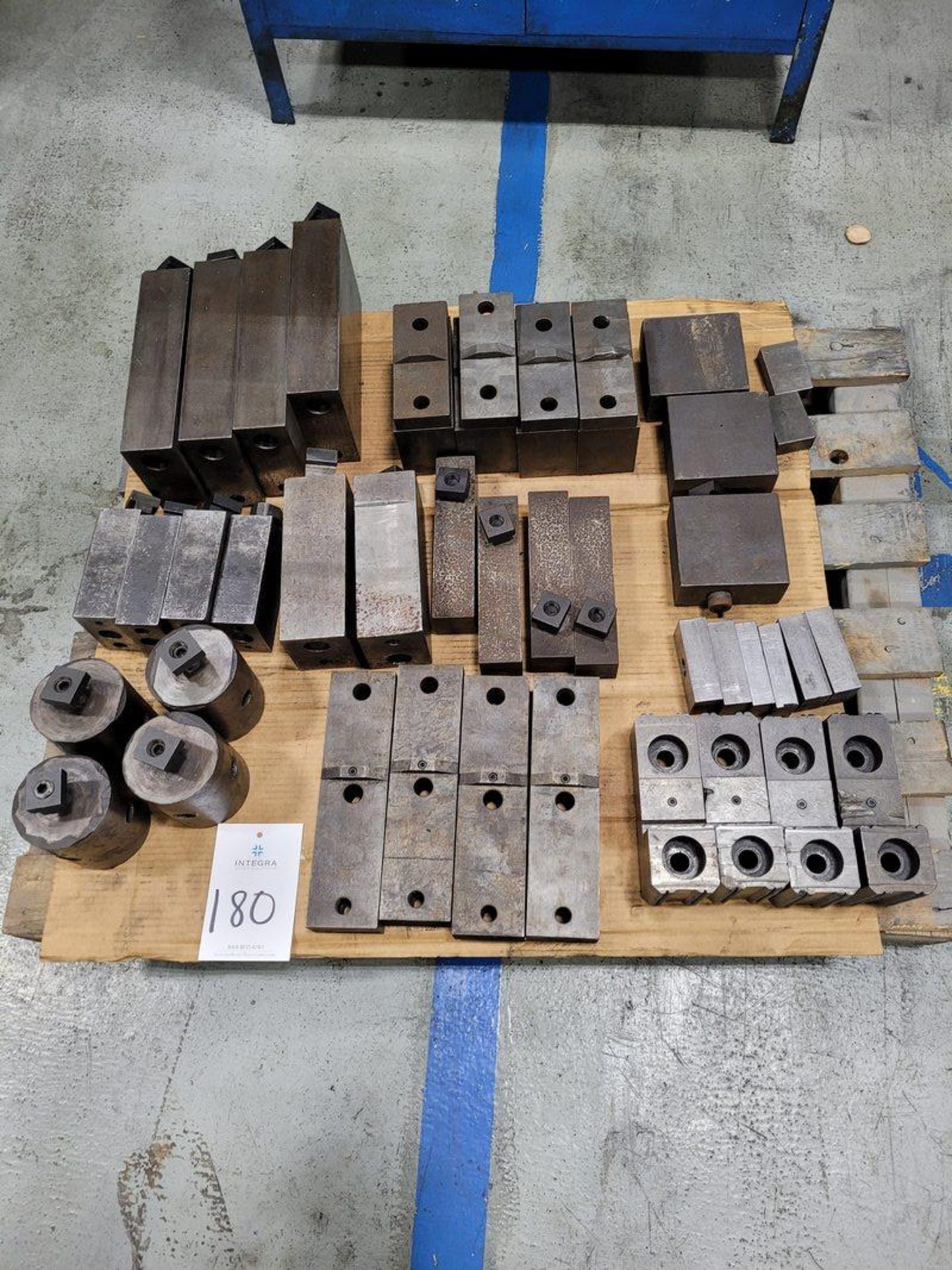 Pallet of Assorted Machine Setup Blocks