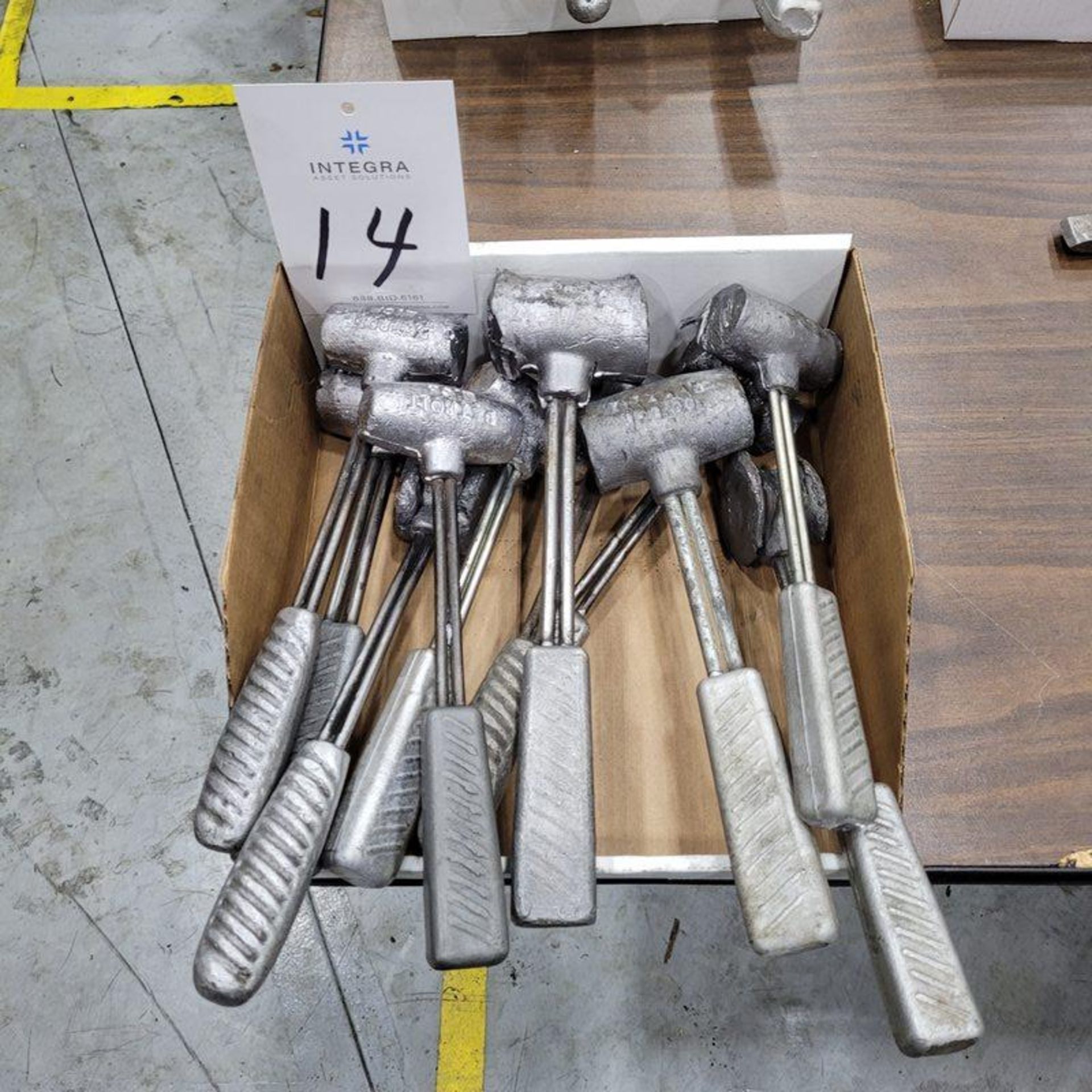 (10) Assorted Lead Hammers