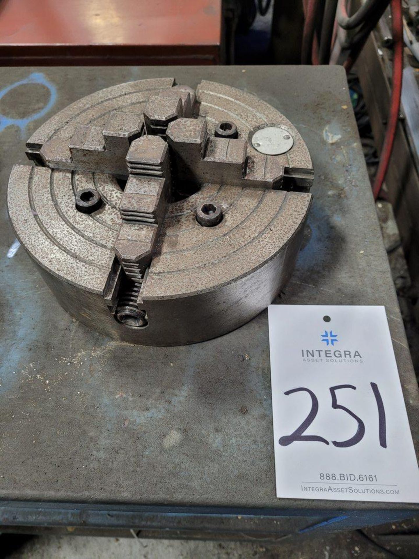 4-Jaw Chuck, 10"