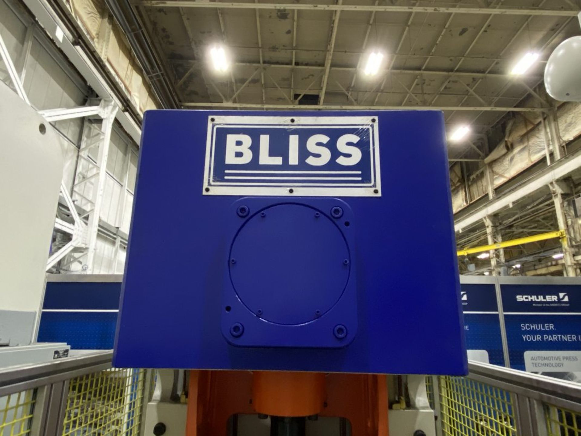 Bliss C1-60H High Speed 66-Ton Single Point Gap Frame Press, NEW, S/N 765032, 2017, with 1.97" - Image 3 of 15