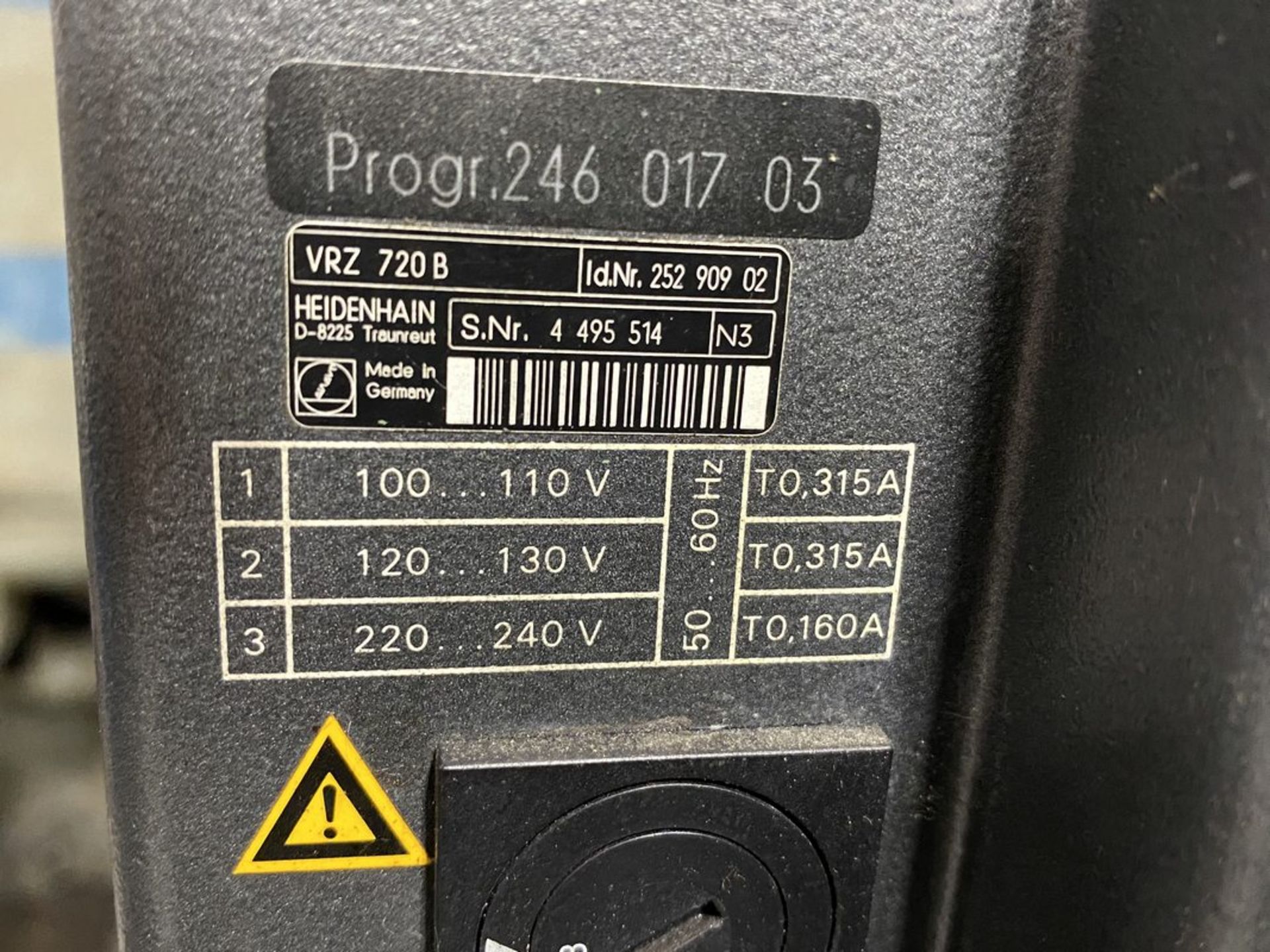 Jung HF-50 8" x 20" Surface Grinder, S/N 2628, 1994, with Electromagnetic Chuck, Incremental Down - Image 11 of 14