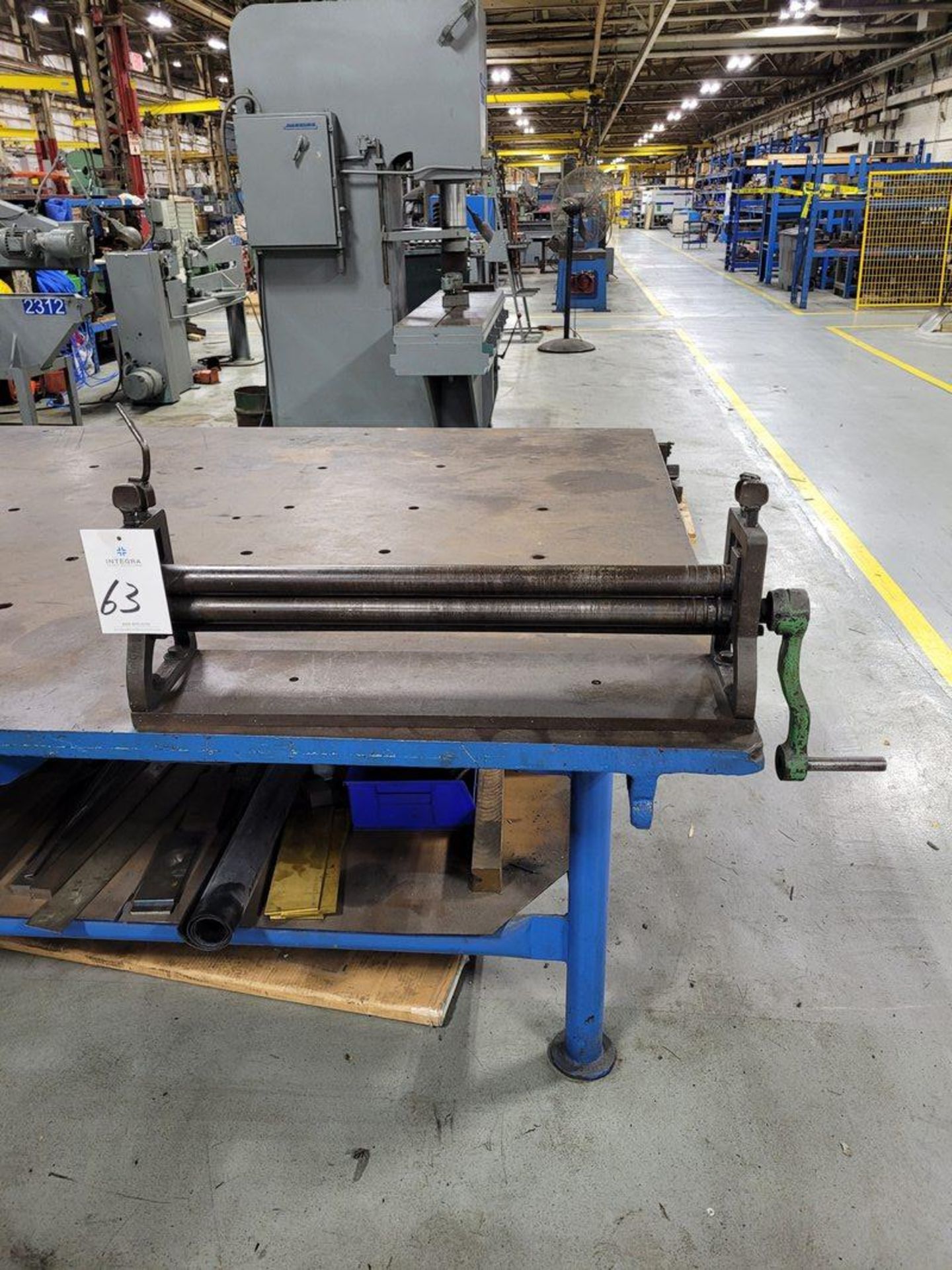 30" Manual Sheet Bending Roll