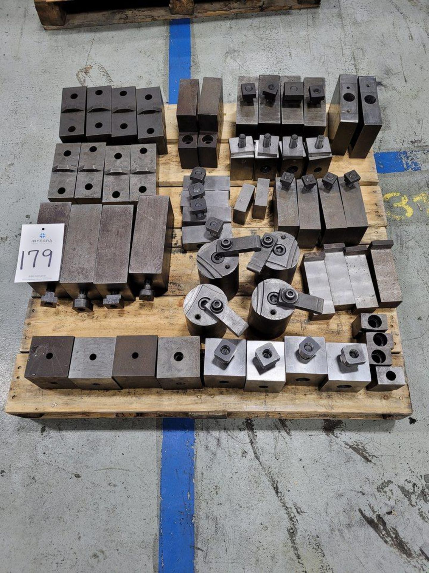 Pallet of Assorted Machine Setup Blocks